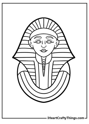 Egyptian Coloring Pages free printable