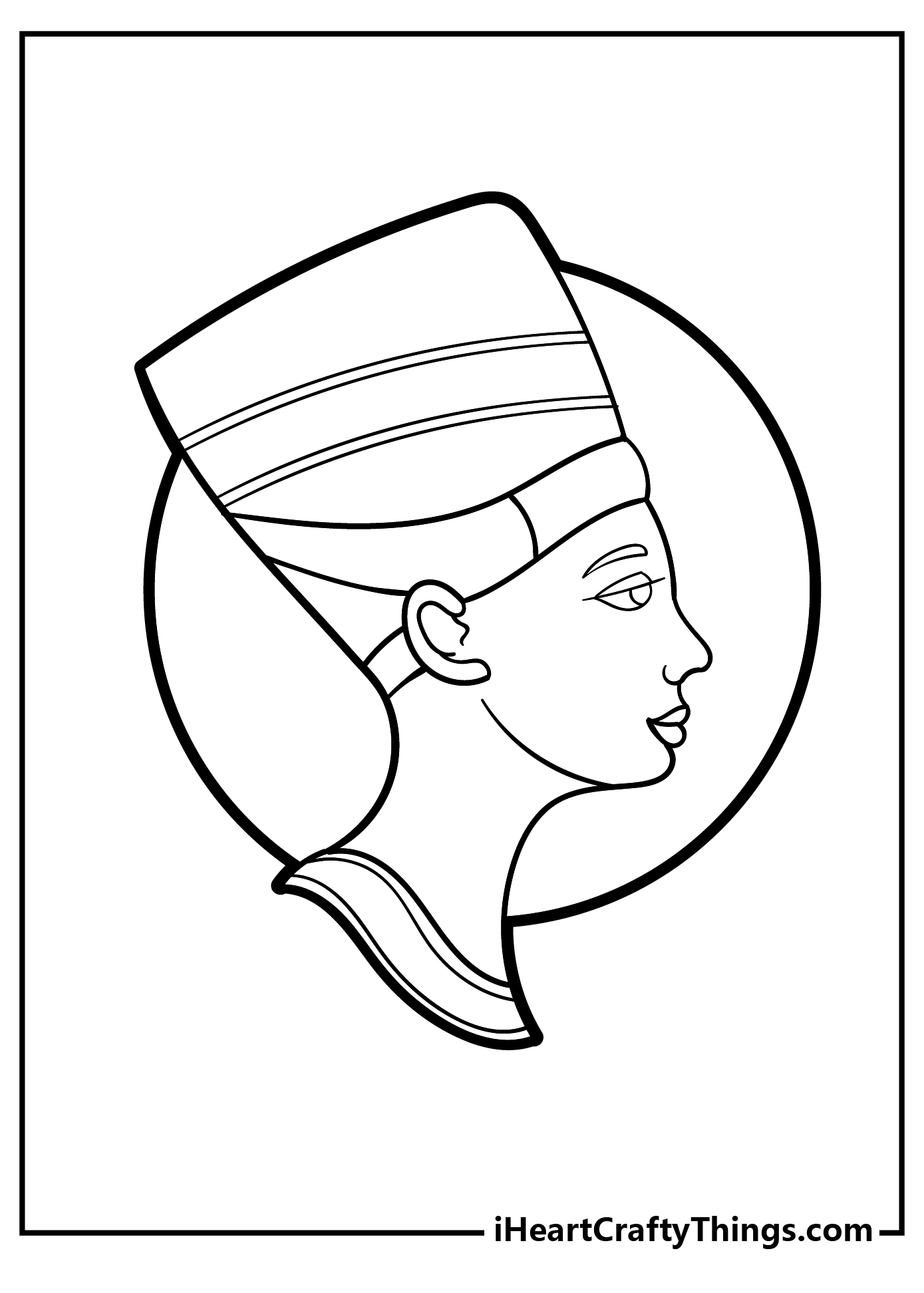 Egyptian Coloring Book for adults free download