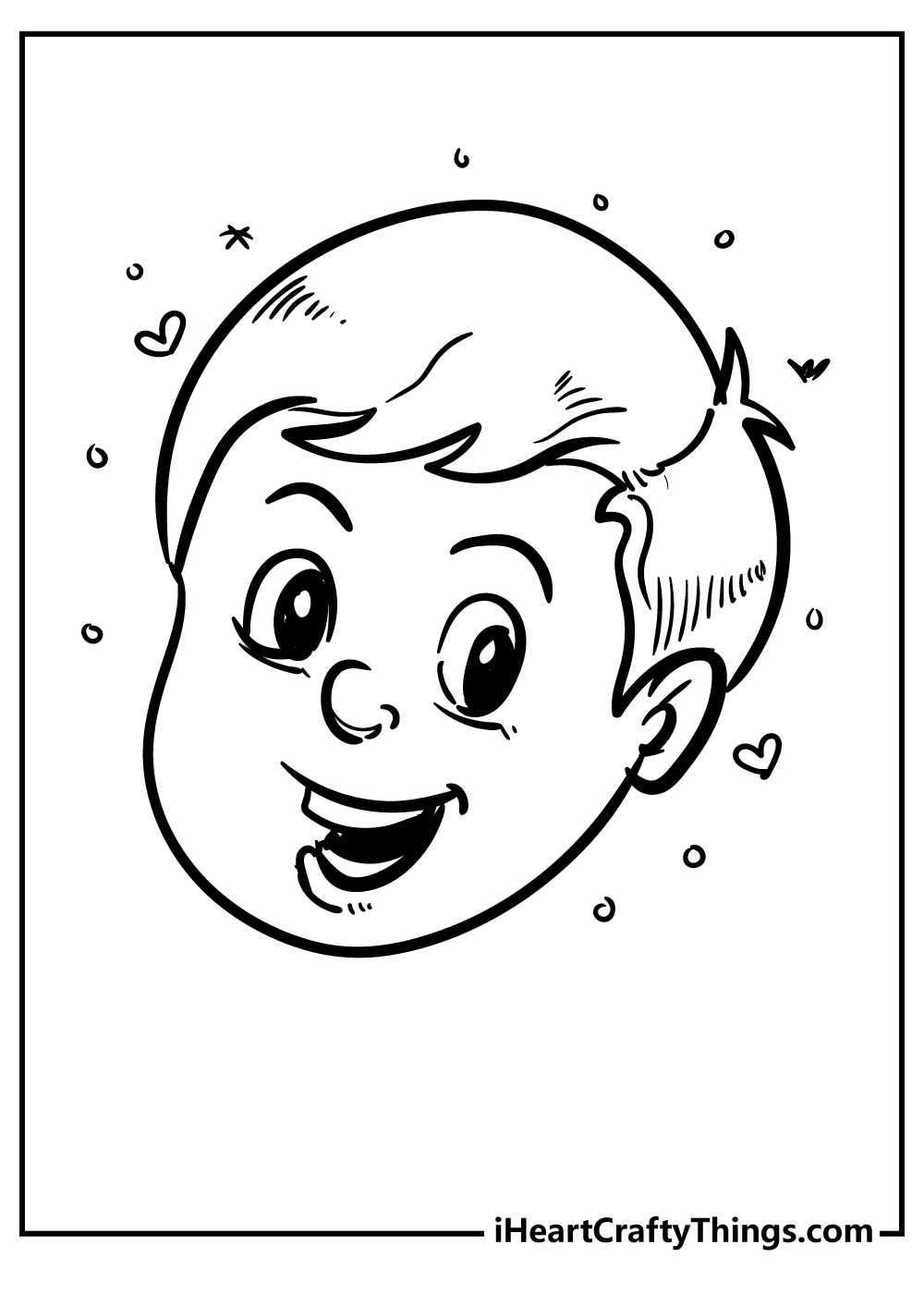 Happy Coloring Pages for adults free printable