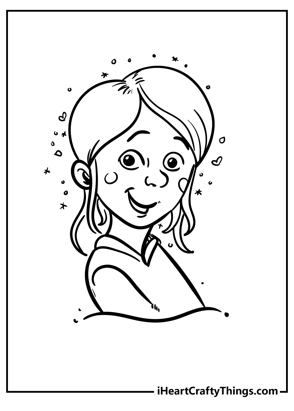Happy Coloring Pages free pdf download