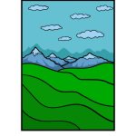 how to draw a cartoon background image