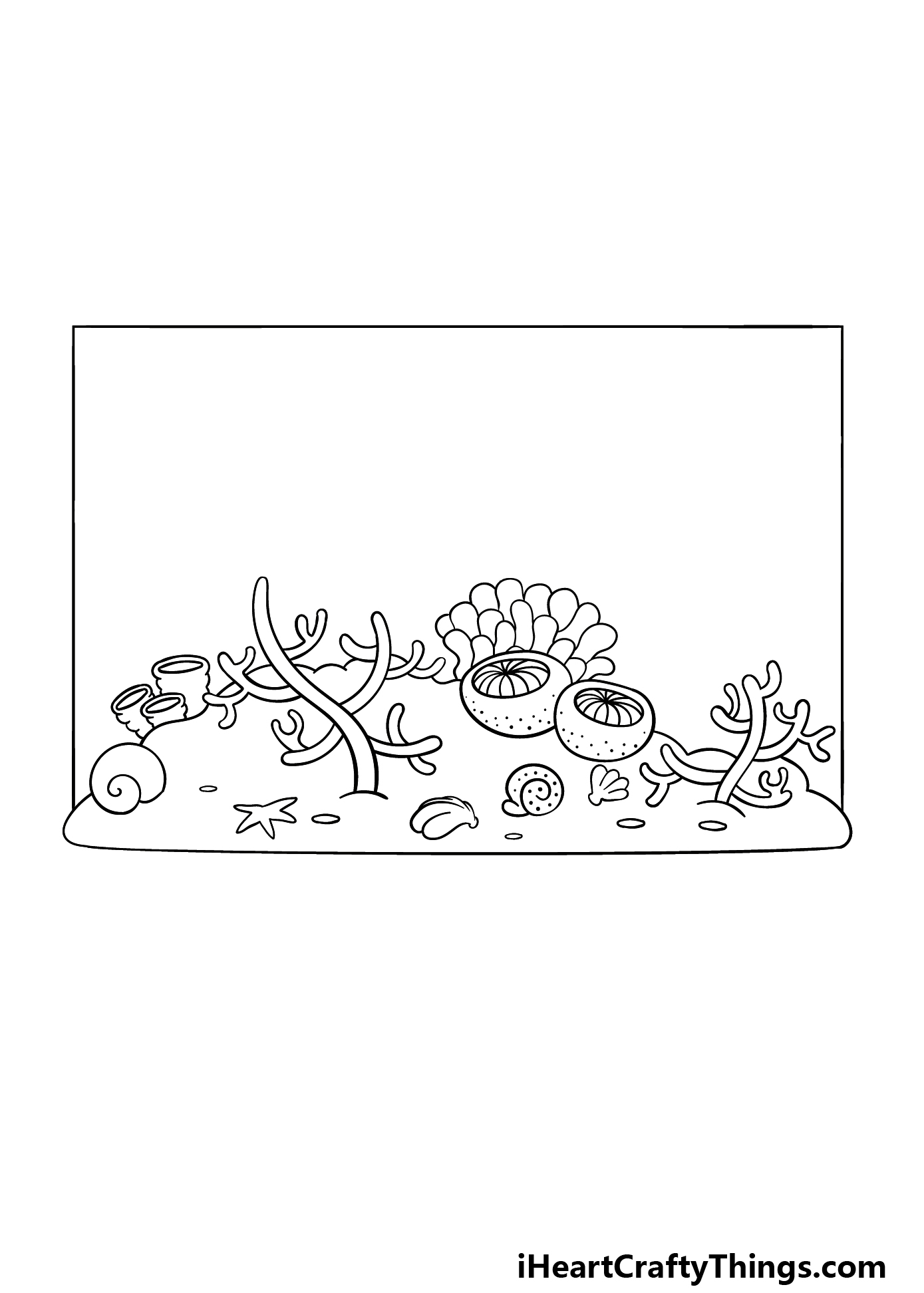 how to draw a cartoon ocean step 4