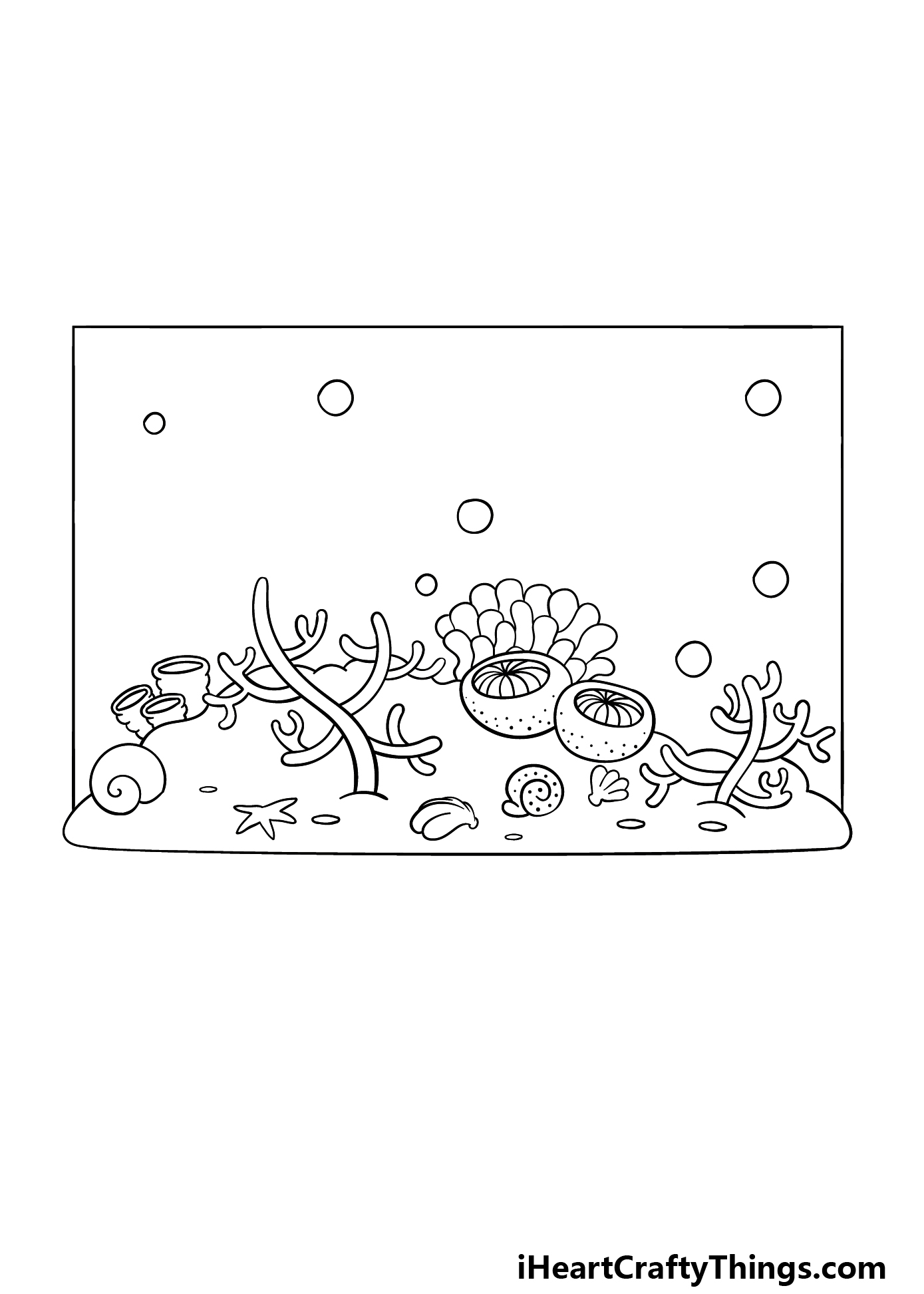 how to draw a cartoon ocean step 5