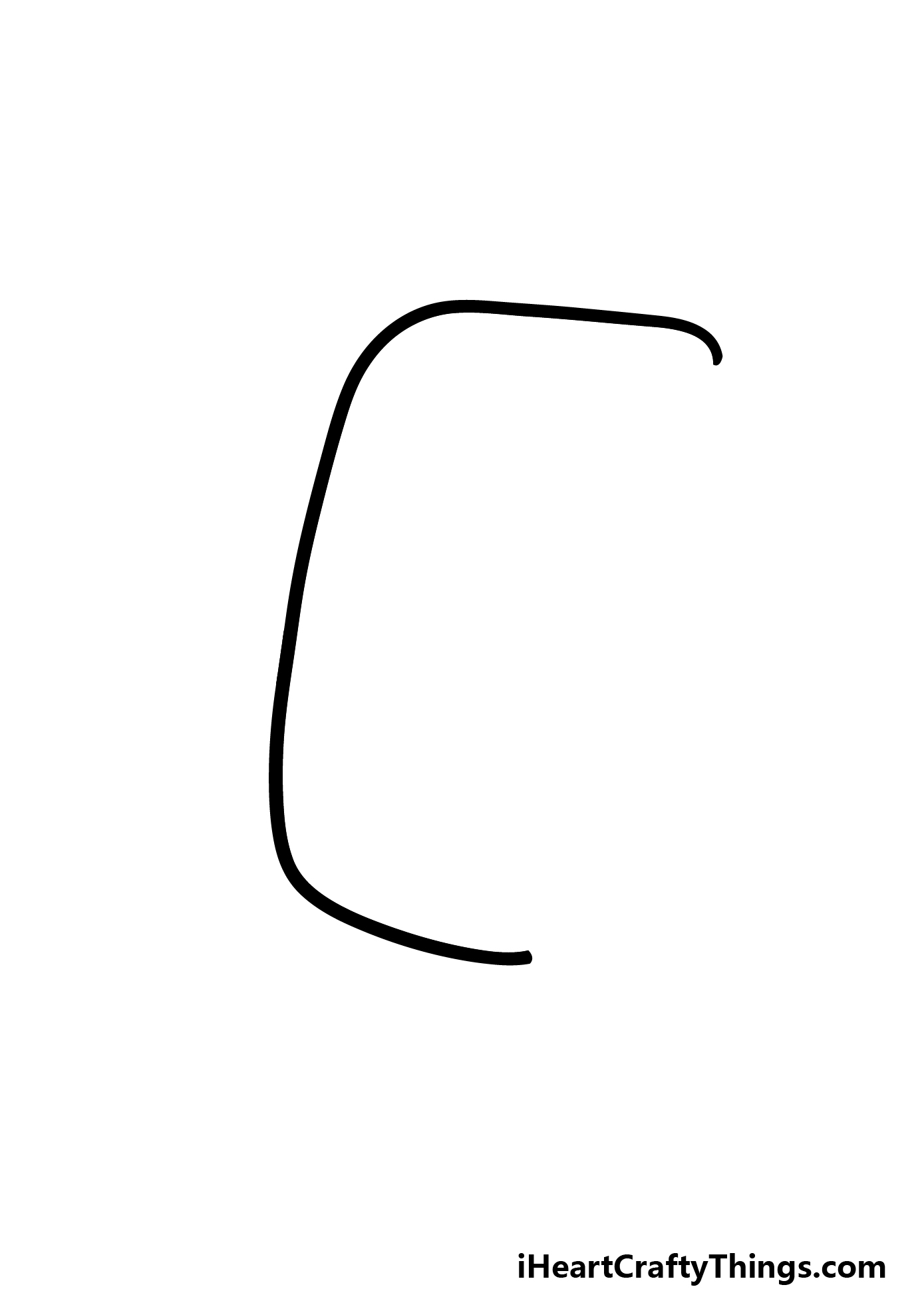 how to draw a cartoon phone step 1