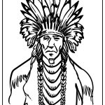 Native American Coloring Pages free printable