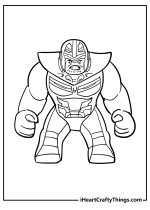 Lego Avengers Coloring Pages (100% Free Printables)