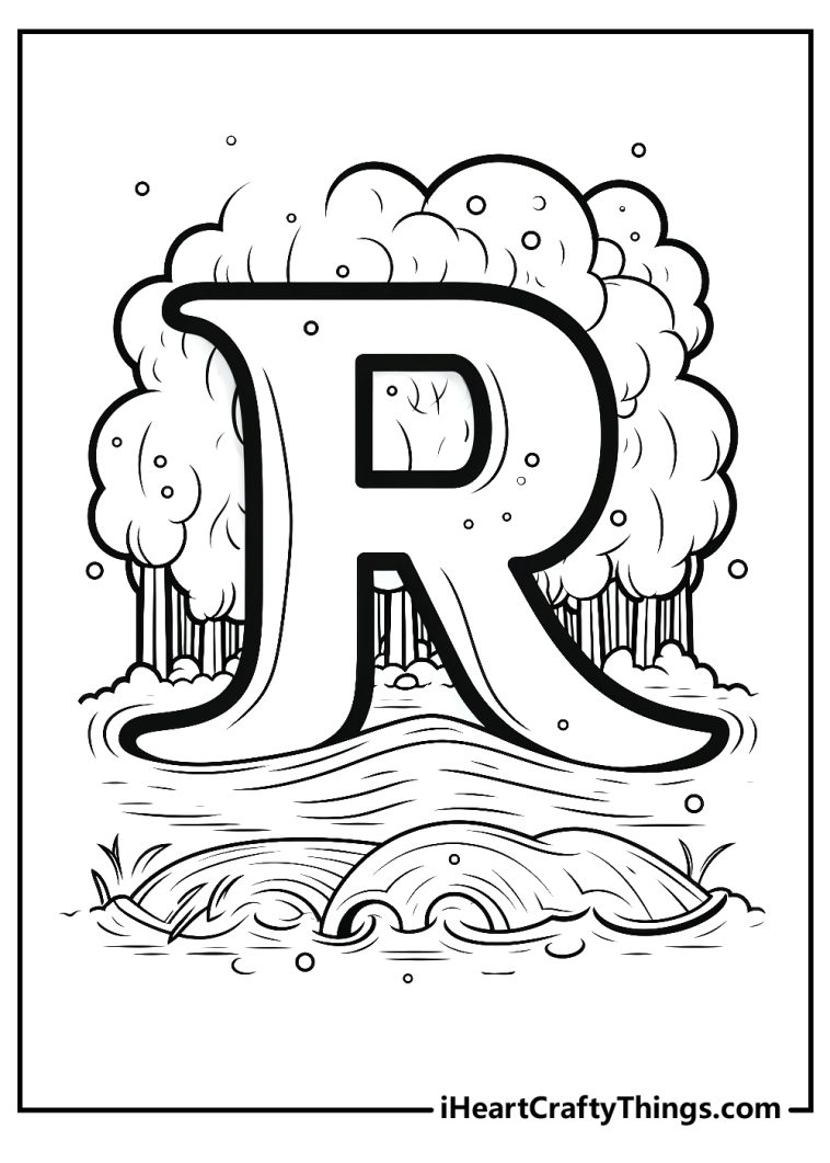 25 Letter R Coloring Pages (100% Free Printables)