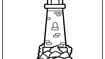 Lighthouse Coloring Pages free printable