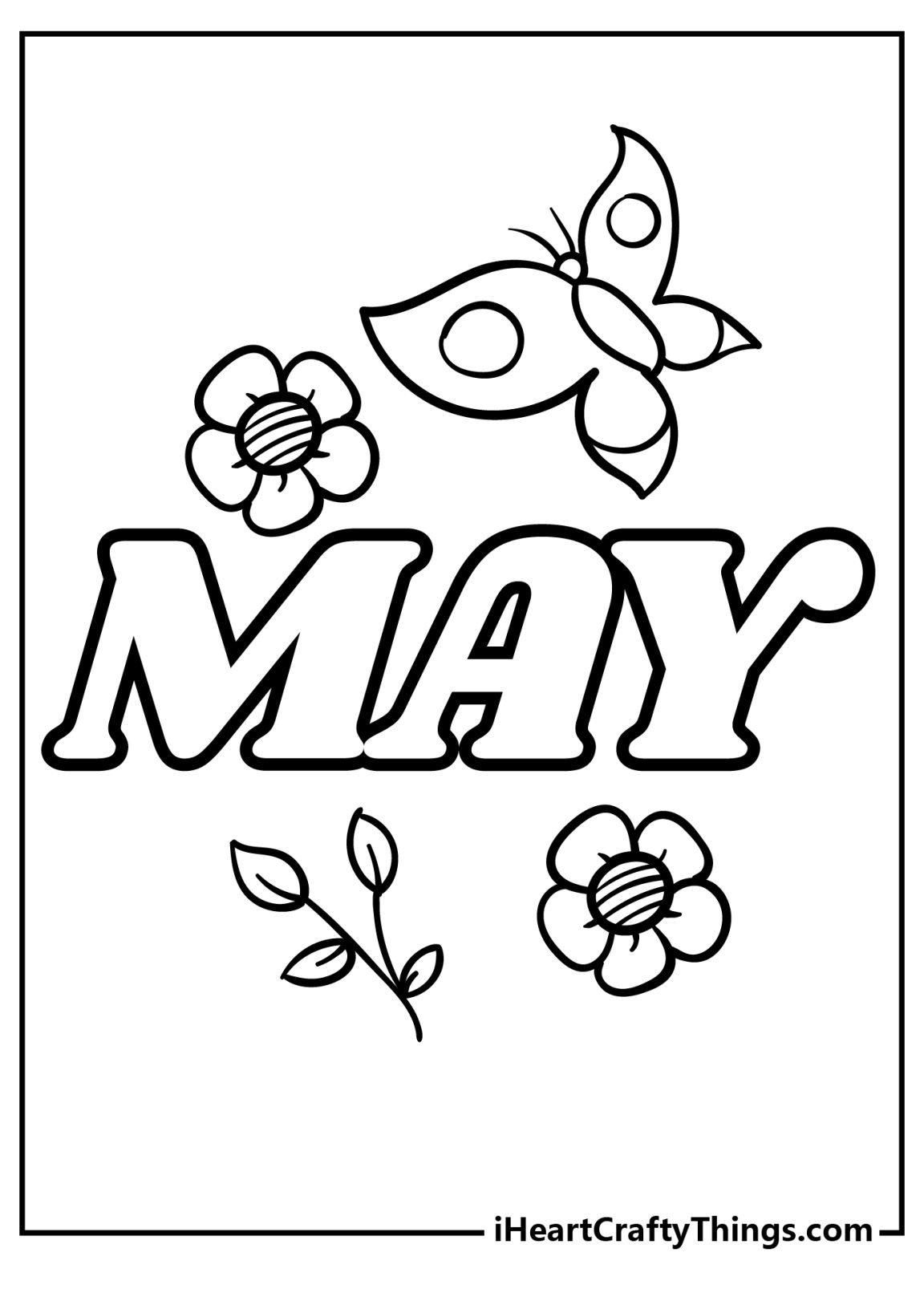 May Coloring Pages (100 Free Printables)