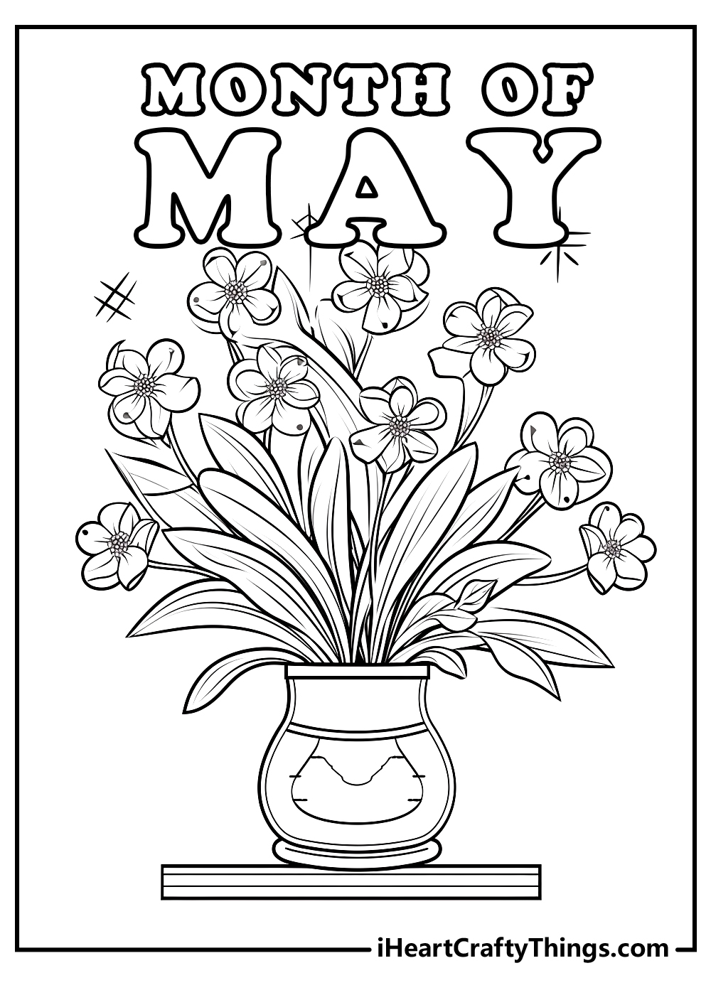 may coloring pages for adults