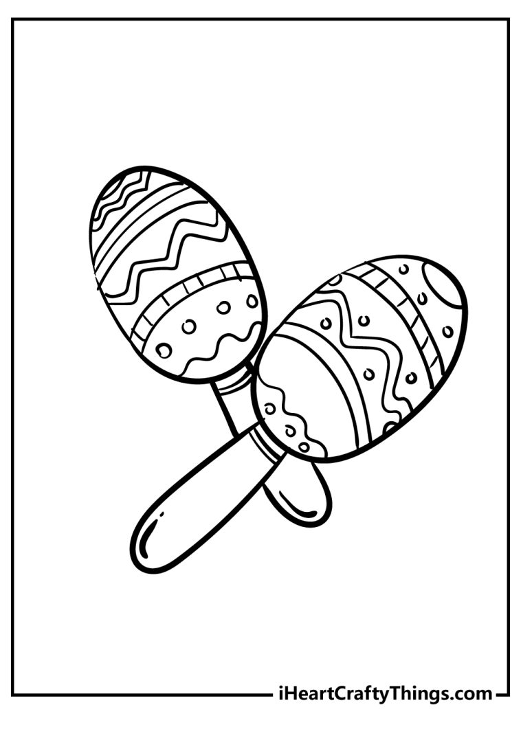 Mexican Coloring Pages (100% Free Printables)
