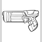 Nerf Gun Coloring Pages free printable