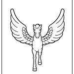 Pegasus Coloring Pages free printable
