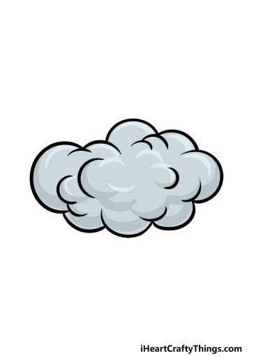 How to Draw A Cartoon cloud image