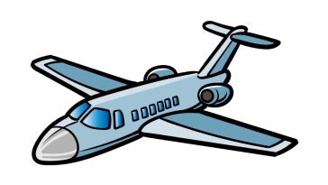 how to draw a cartoon airplane image