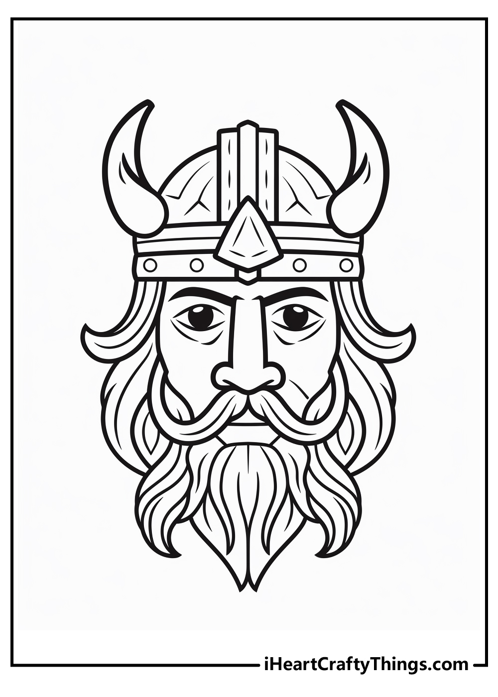 original vikings coloring printable
