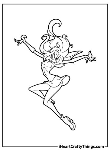 Winx Coloring Pages free printable