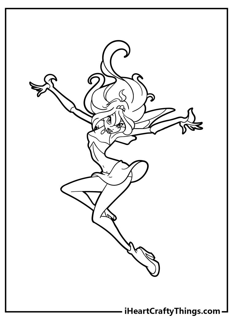 Winx Coloring Pages: 15 Free Printables