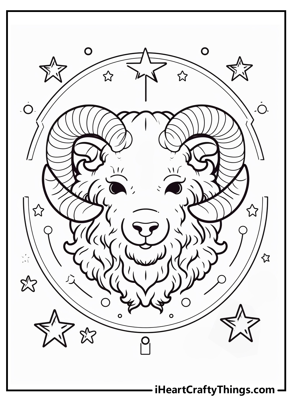 zodiac sign coloring pages