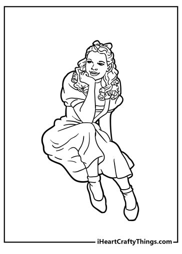 Wizard Of Oz Coloring Pages (100% Free Printables)