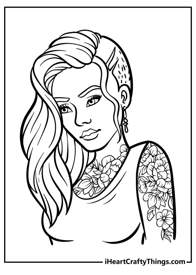 15 Coloring Pages For Teens (100 Free Printables)