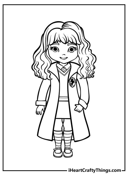 Harry Potter Coloring Pages (100% Free Printables)