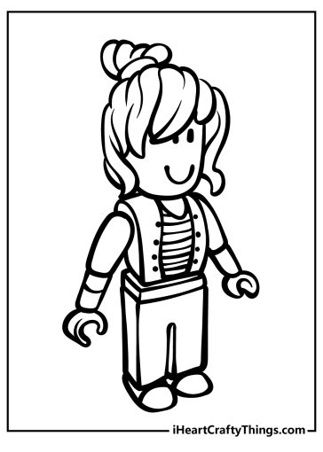 Roblox Coloring Pages (100% Free Printables)