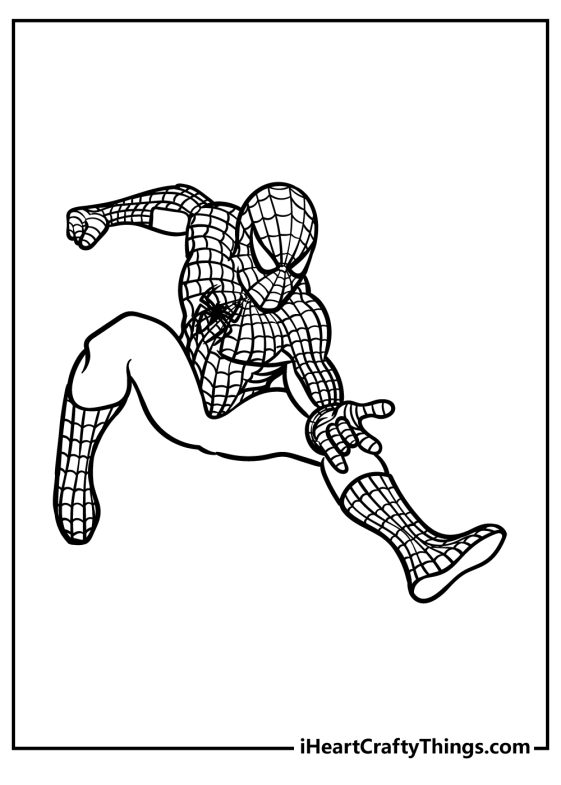 Superhero Coloring Pages (100% Free Printables)