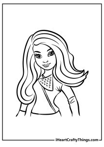 30 Descendants Coloring Pages (100% Free Printables)