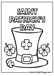 St Patricks Day Coloring Pages 2024 (100% Free Printables)