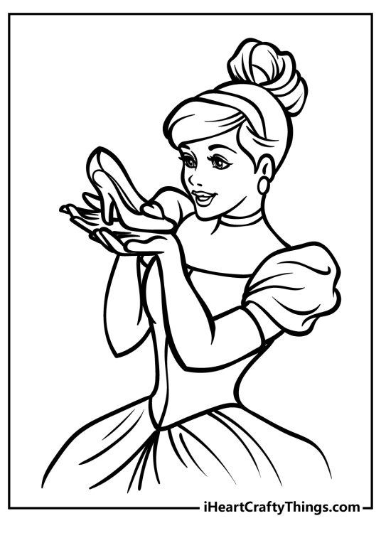 Cinderella Coloring Pages