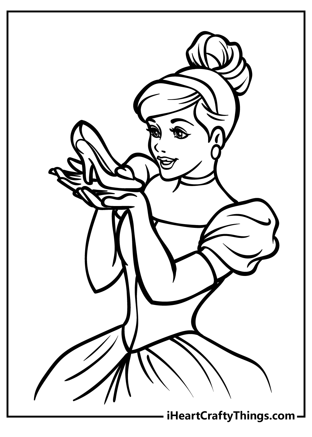 880  Coloring Pages Princess Cinderella  Latest Free