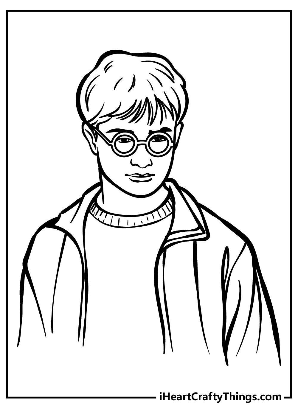 Harry Potter Easy Coloring Pages