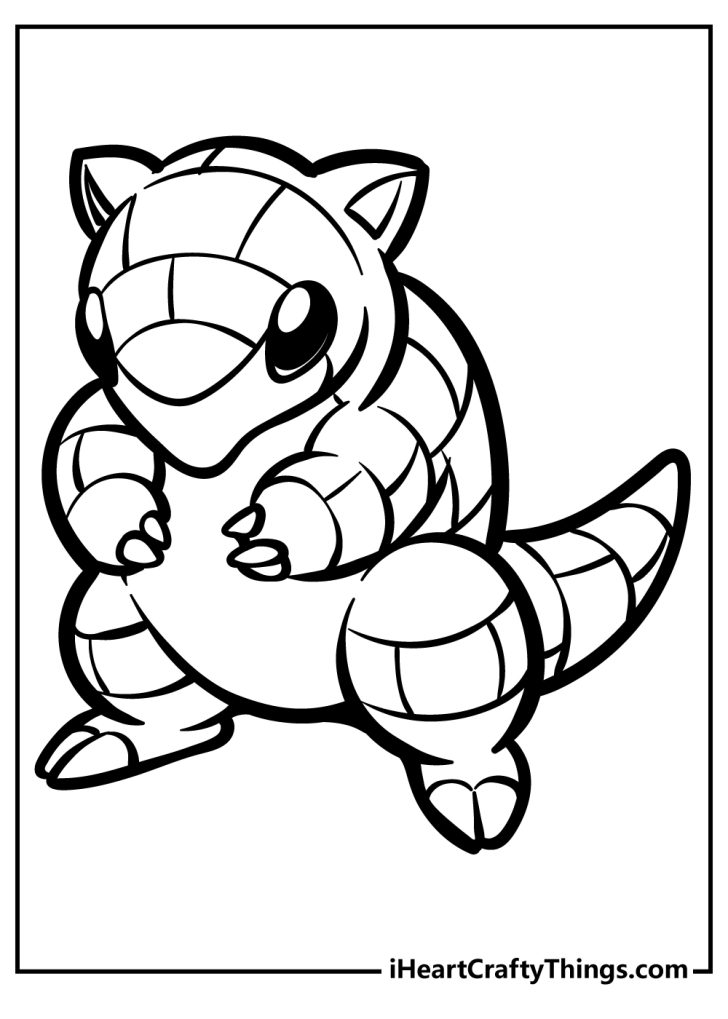 Pokemon Coloring Pages (100% Free Printables)