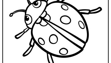 Ladybug Coloring Pages free printable