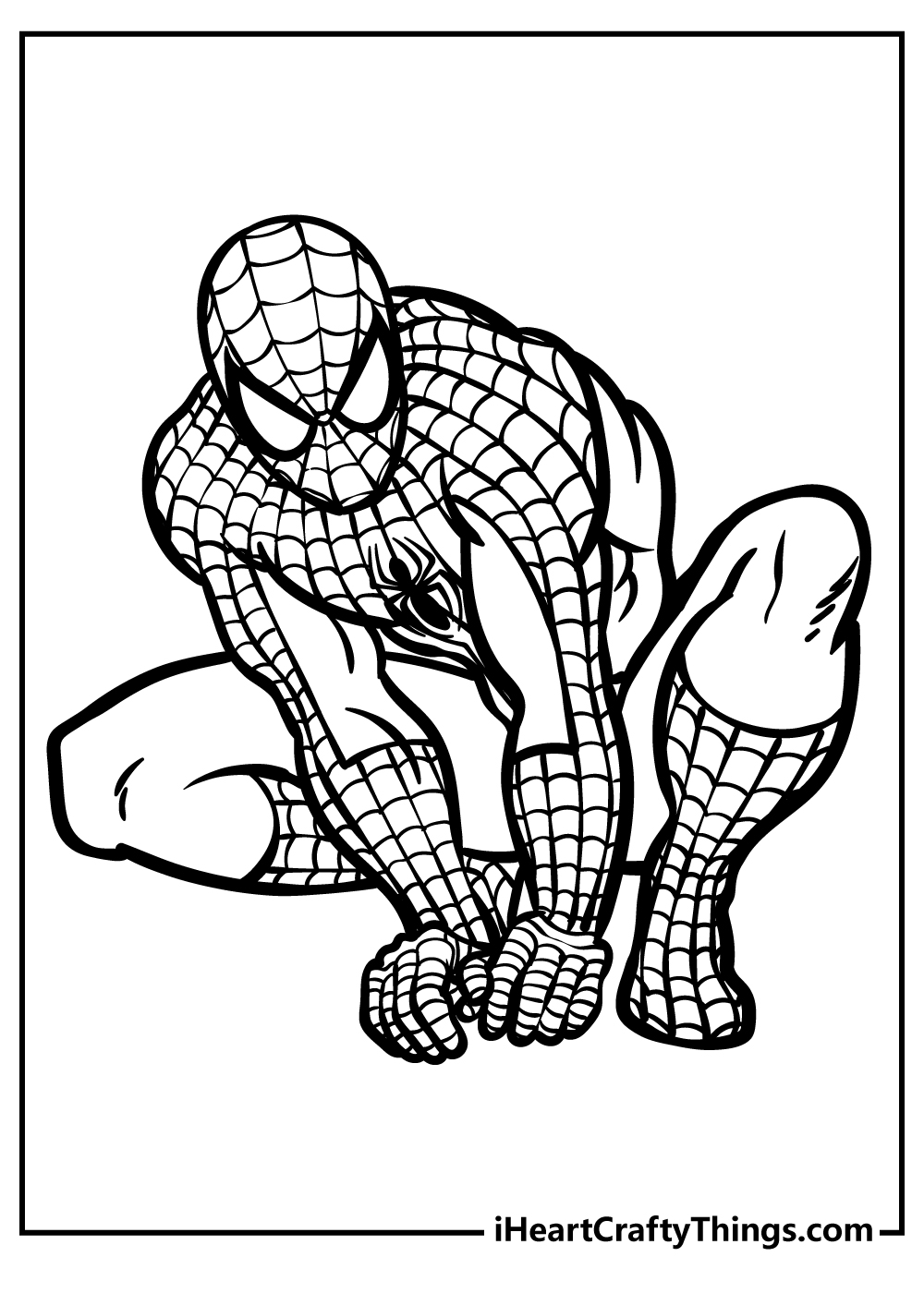 Spider-Man Coloring Pages for kids free download