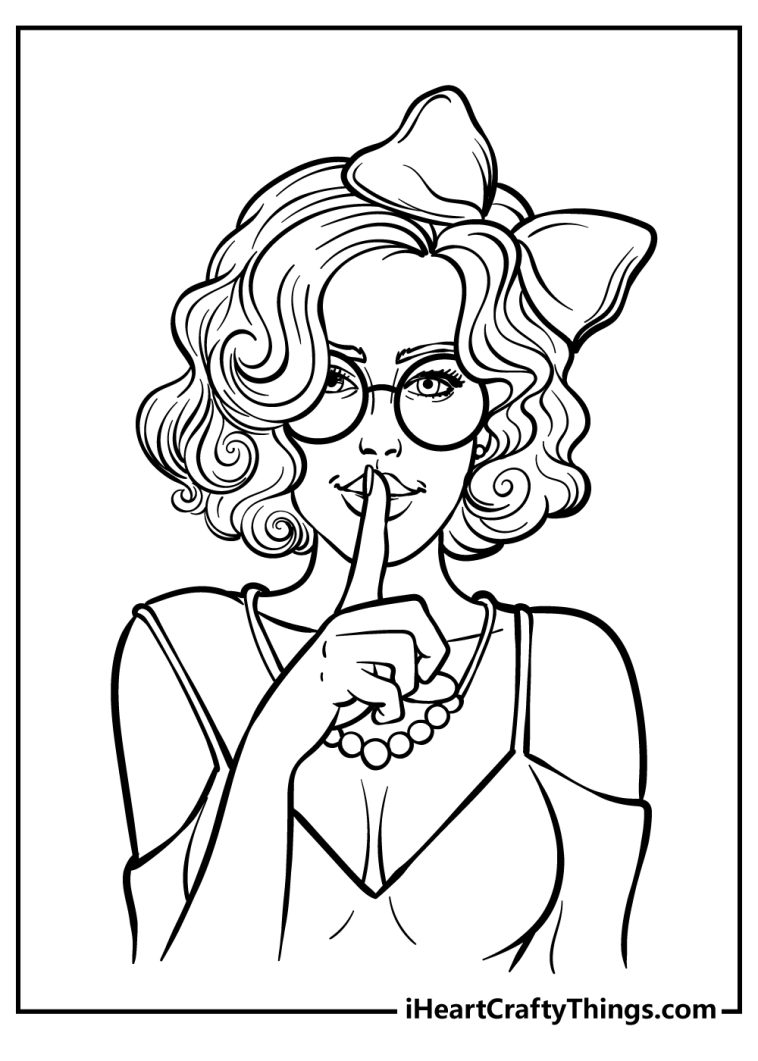 15 Coloring Pages For Teens (100 Free Printables)