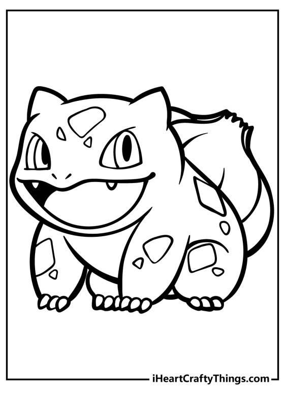 Pokemon Coloring Pages (100% Free Printables)