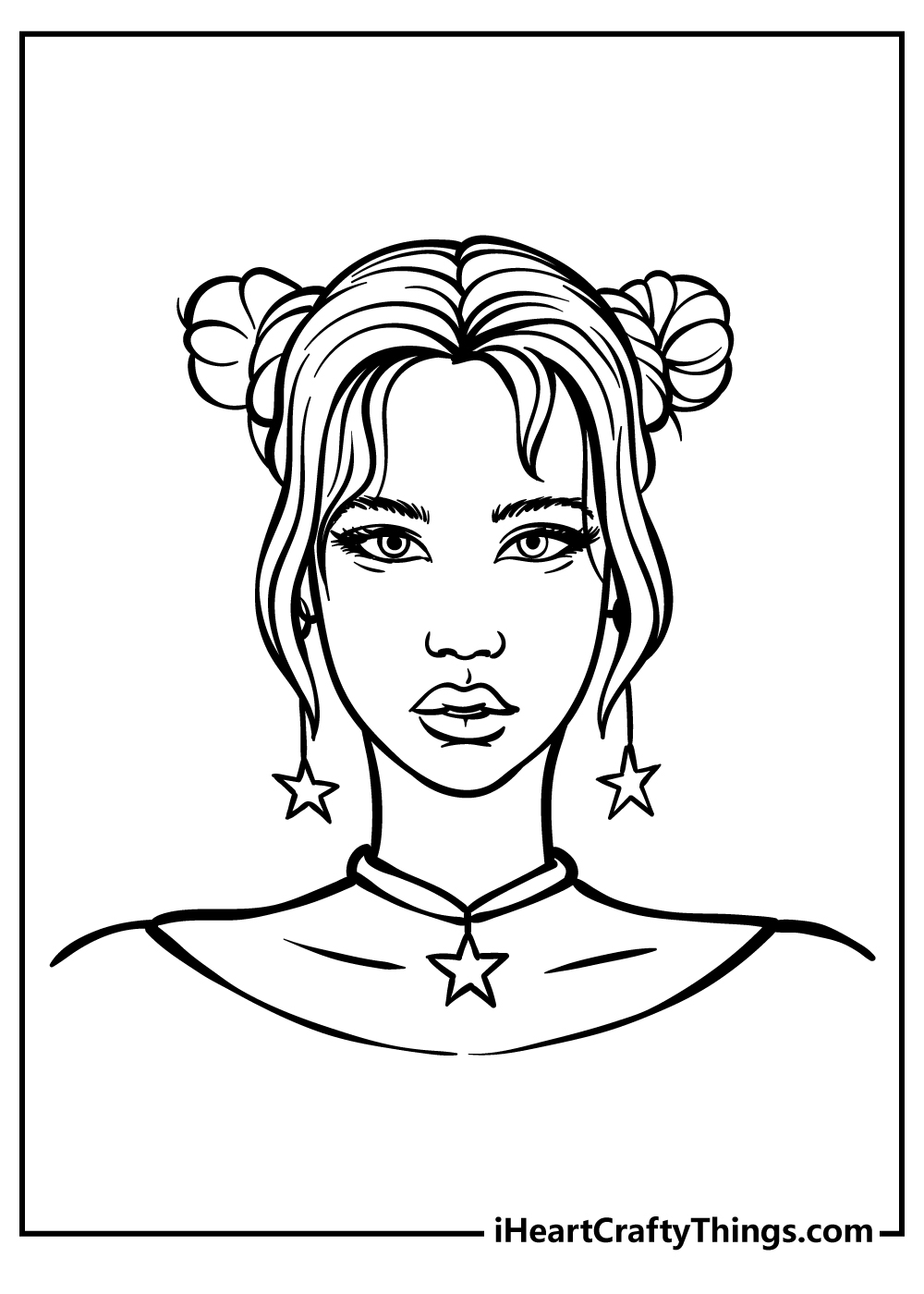 coloring pages of celebrities