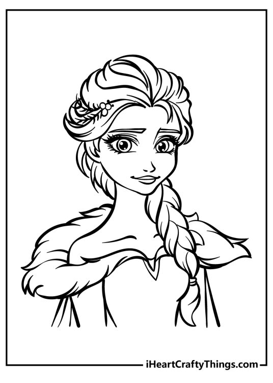 15 New Frozen Coloring Pages (& Frozen 2!) Free Printables