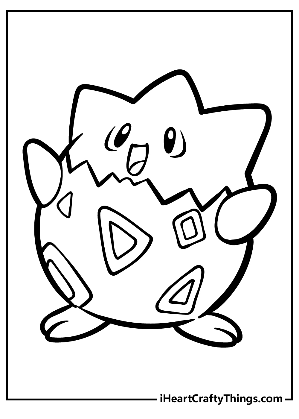 Pokemon Coloring Pages for preschoolers 