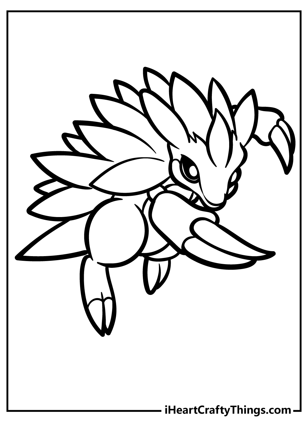 Pokemon Coloring Pages (100% Free Printables)