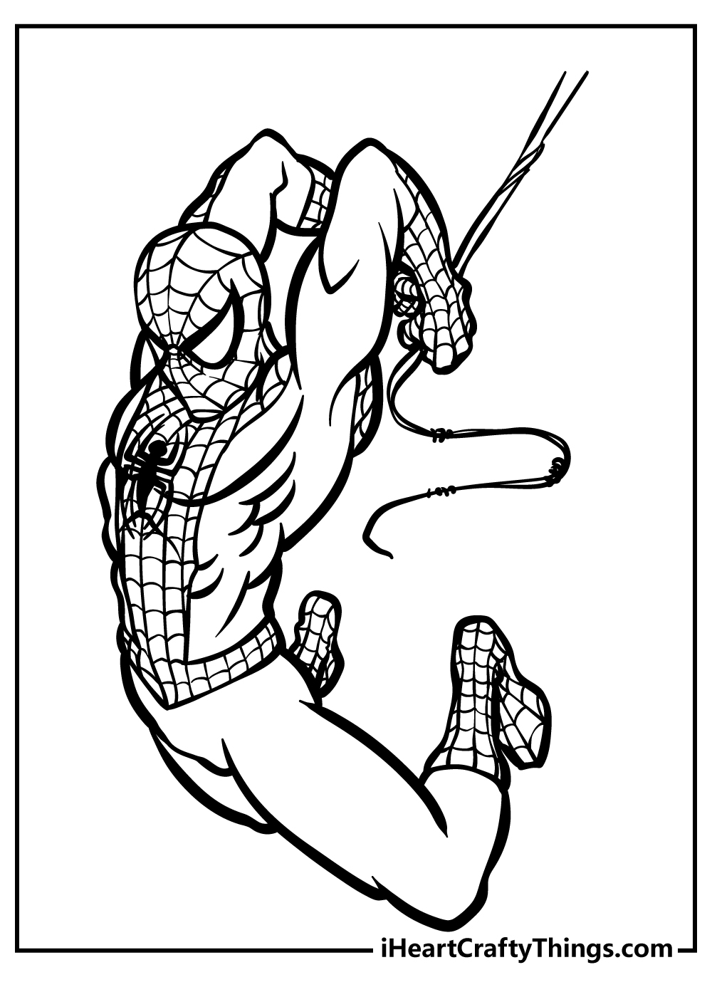 Spider-Man Coloring Book free printable
