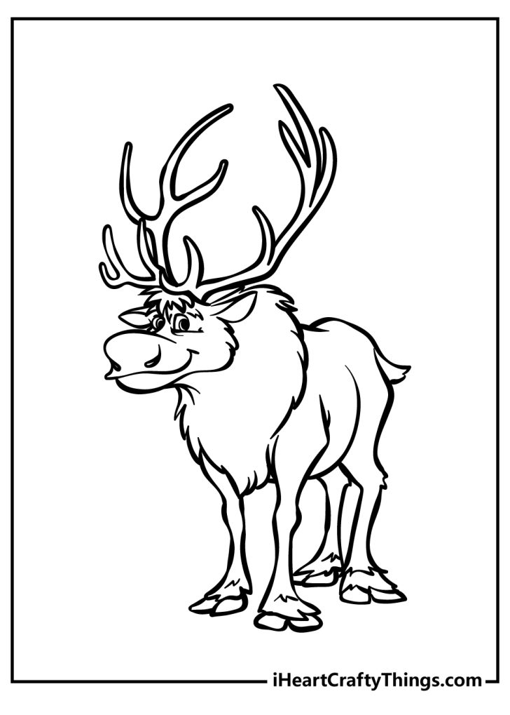 45 New Frozen Coloring Pages (& Frozen 2!) Free Printables