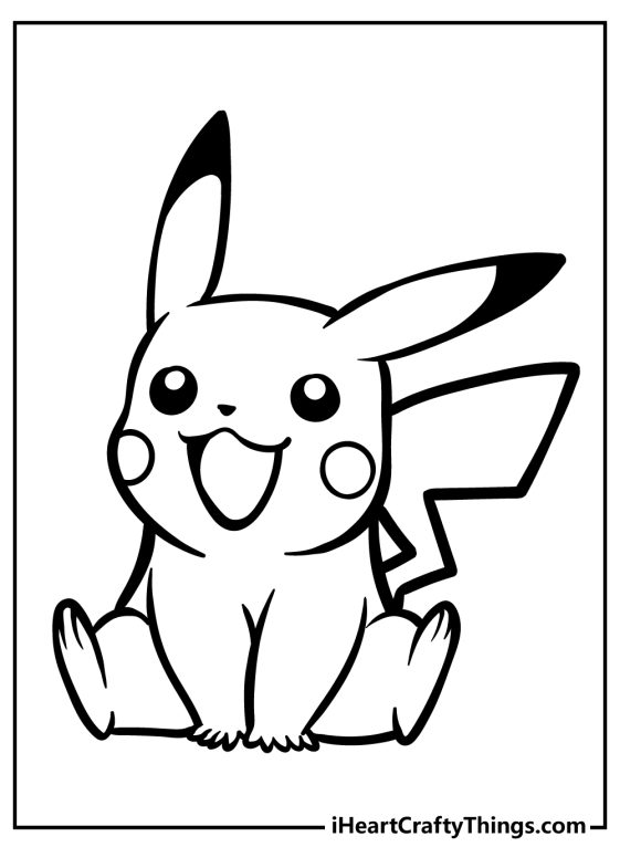 850+ Pokemon Coloring Pages (Printable Free PDF For Kids)