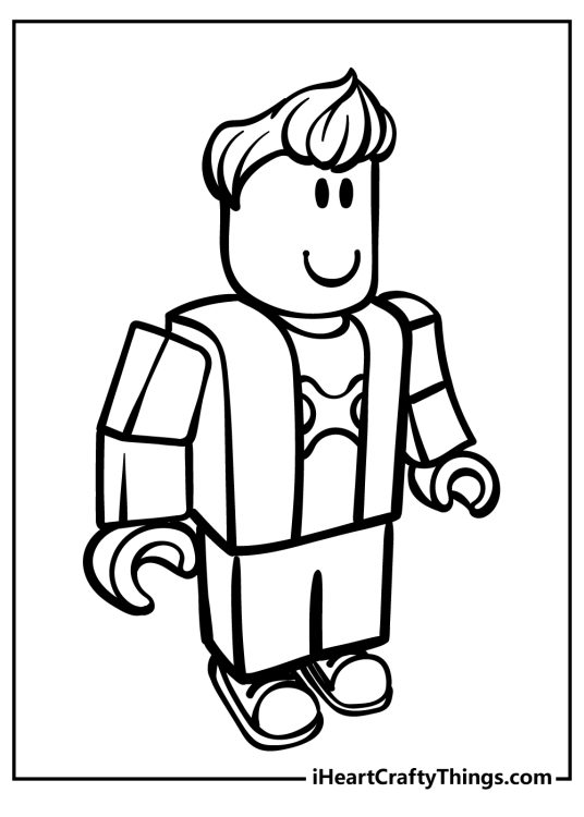 Roblox Coloring Pages (100% Free Printables)