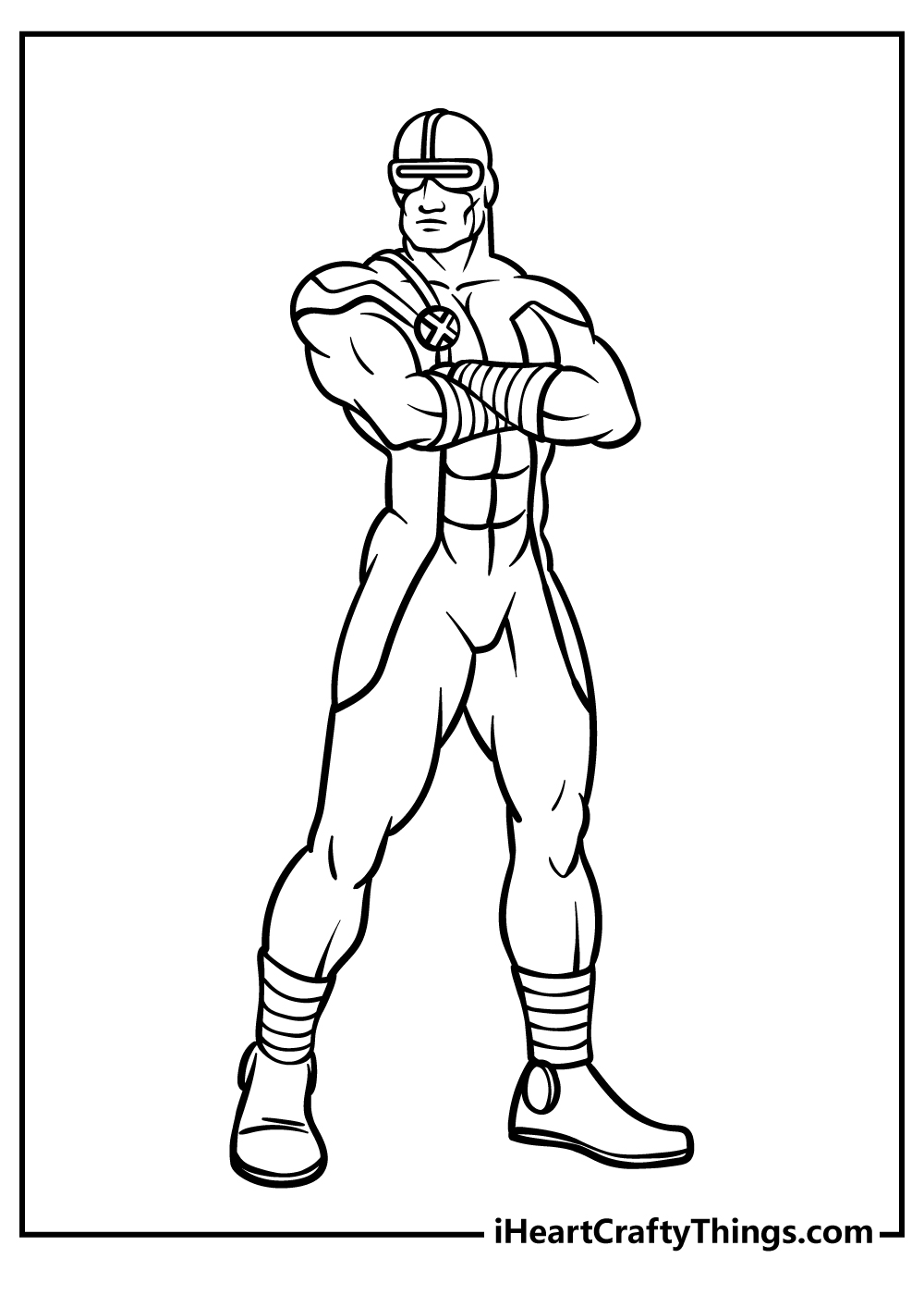 Superhero coloring pages free printable
