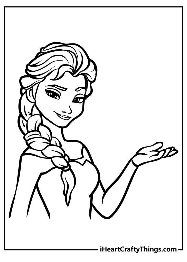 Elsa Coloring Pages (100% Free Printables)