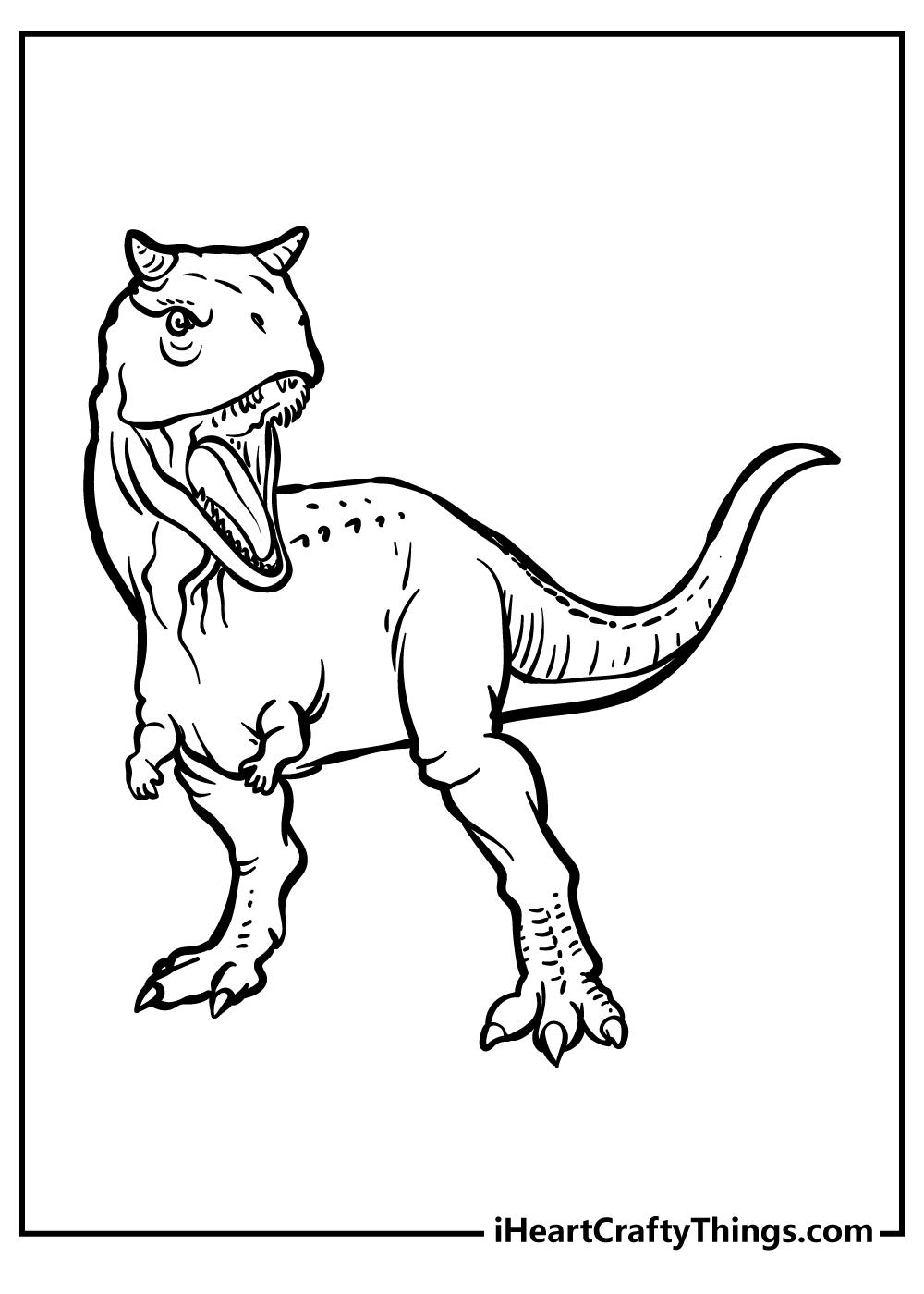 Jurassic World Coloring Pages free pdf download
