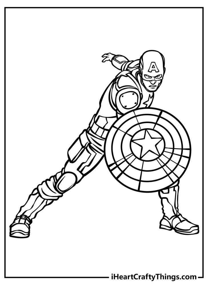 Avengers Coloring Pages (100% Free Printables)